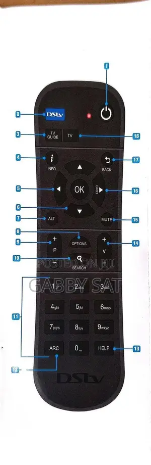 DSTV Remote Replacement