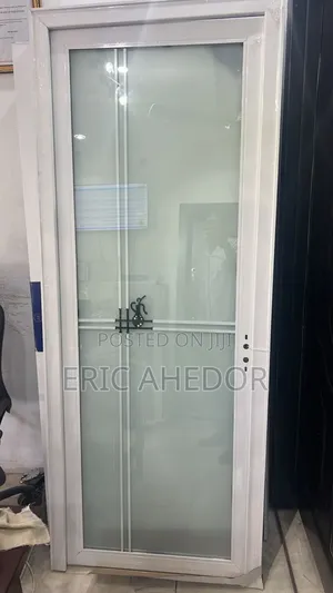 For Bathroom and Toilet Glass Door With Accessories