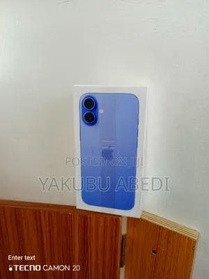 New Apple iPhone 16 128 GB Blue