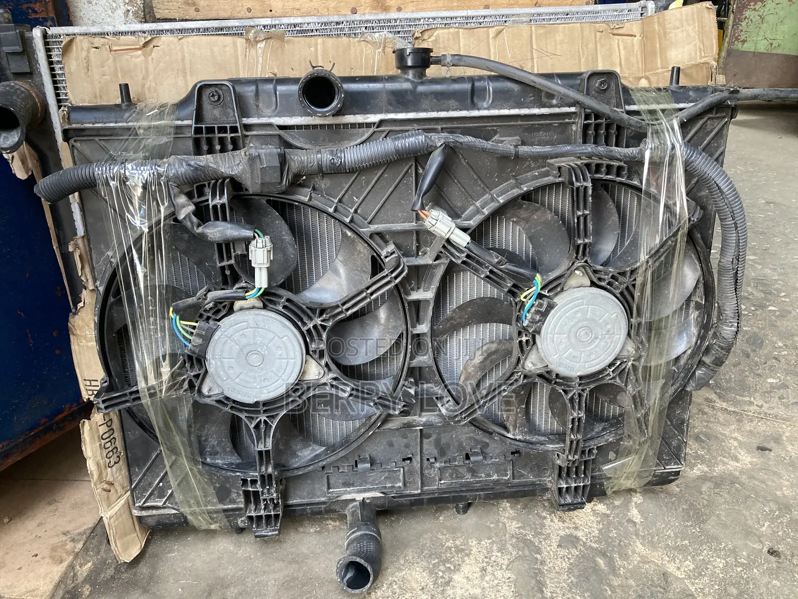 2009-2014 Radiator Cooling Fan for Nissan X-Trail/Rouge