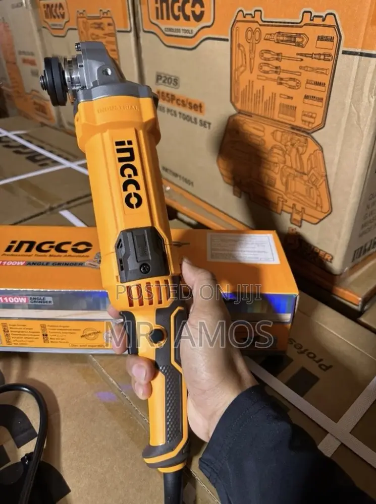 1100 Watt Angle Grinder With Variable Speed Control - Ag