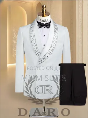 Quality 2-Piece Double-Breaste Tuxedo Turkish Style Men Suit