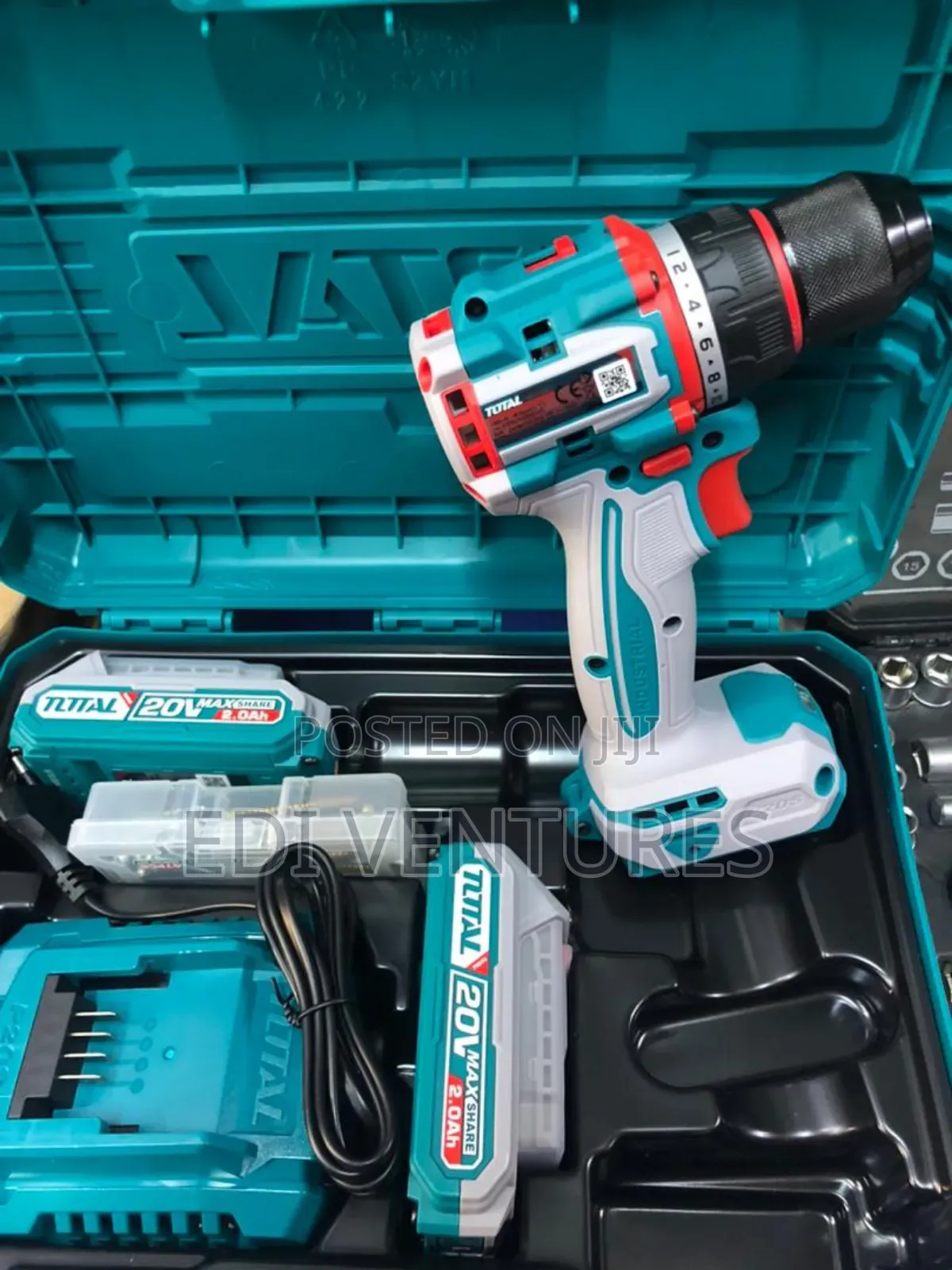Total 66nm Cordless Brushless Impact Drill