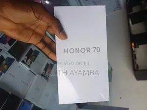 New Honor 70 256 GB Black