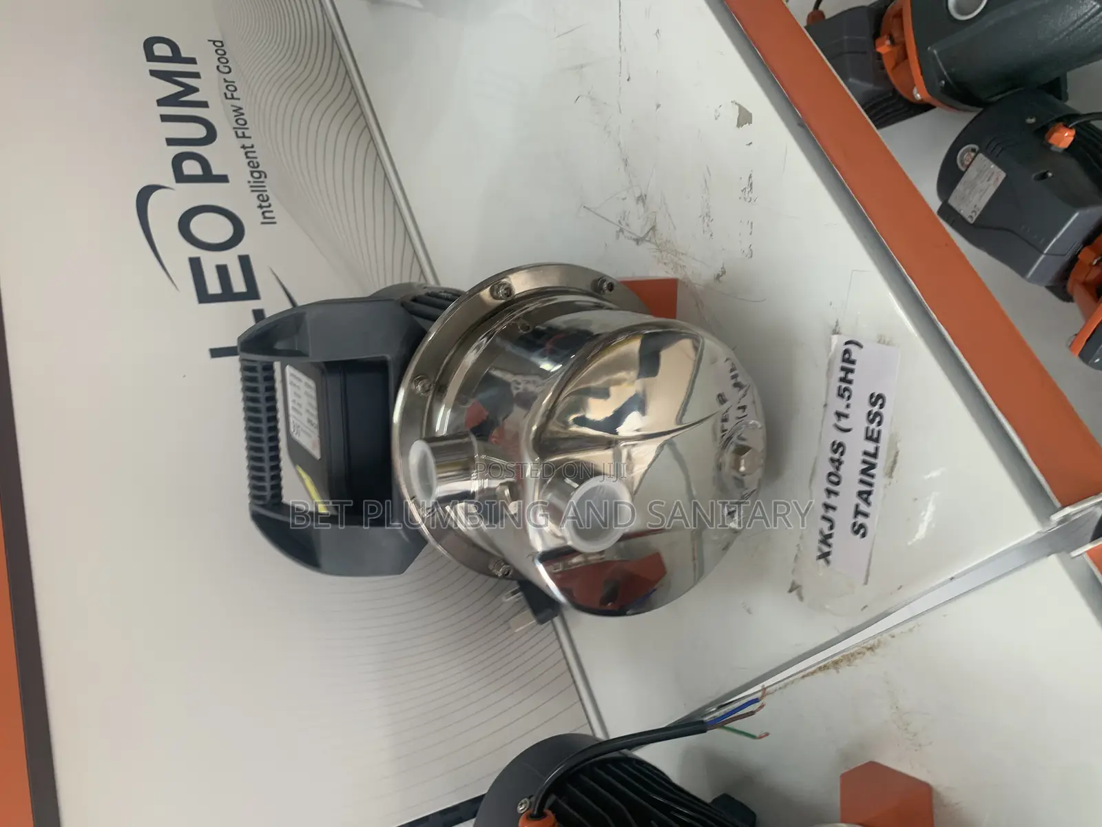 Accurate 1.5hp Leo Water Pump_stainless