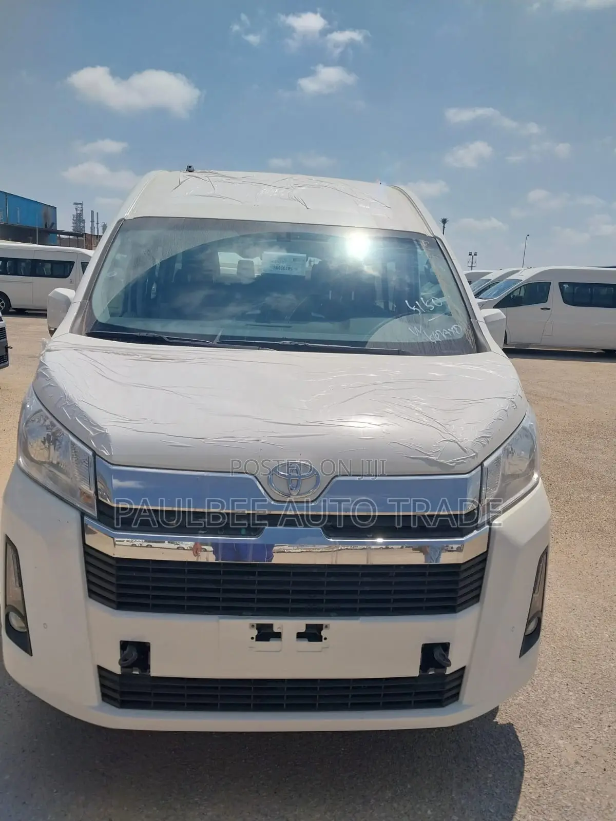 New Toyota HiAce 2024 White