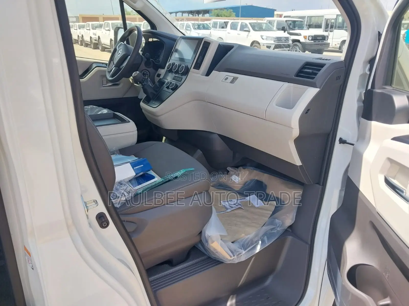 New Toyota HiAce 2024 White