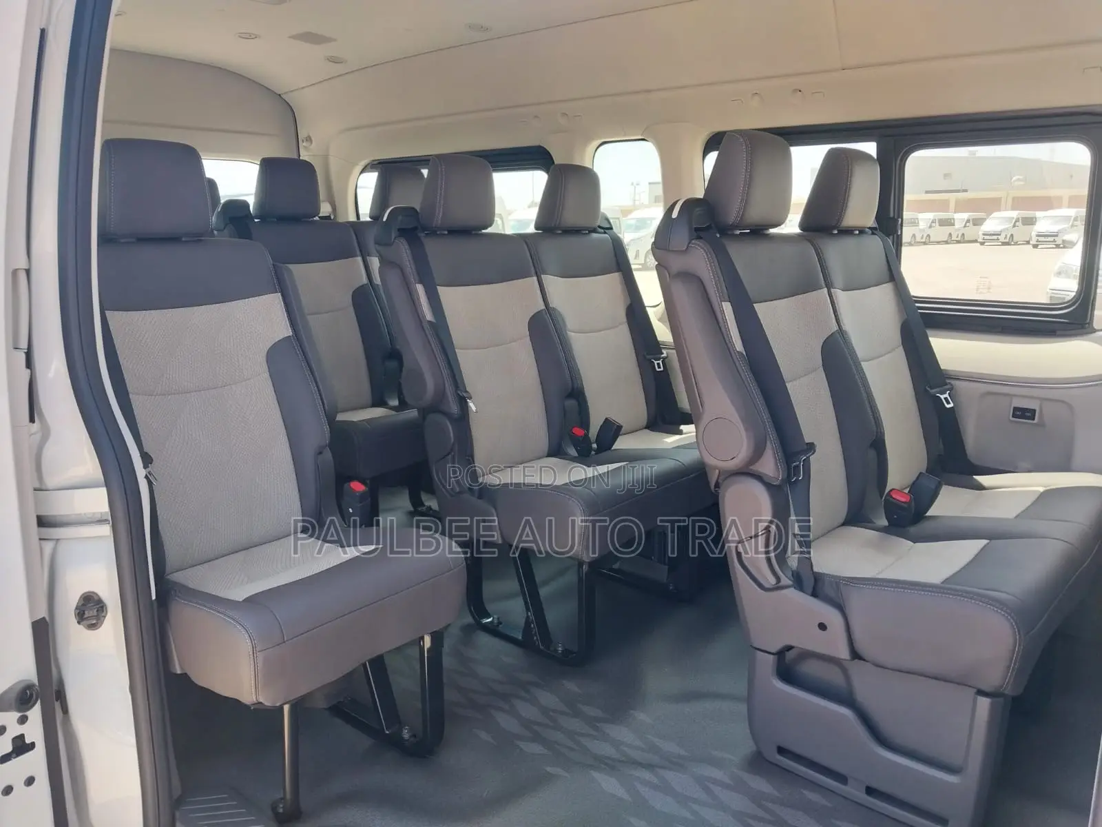 New Toyota HiAce 2024 White