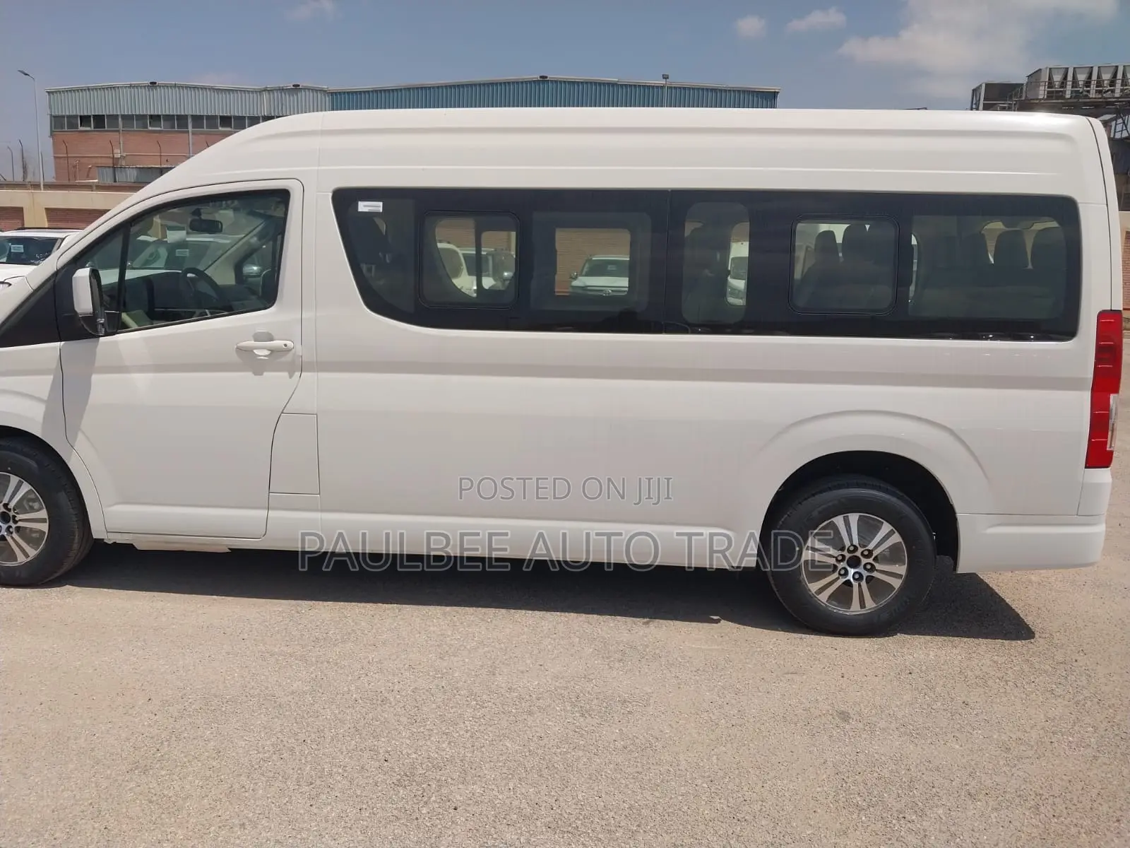 New Toyota HiAce 2024 White