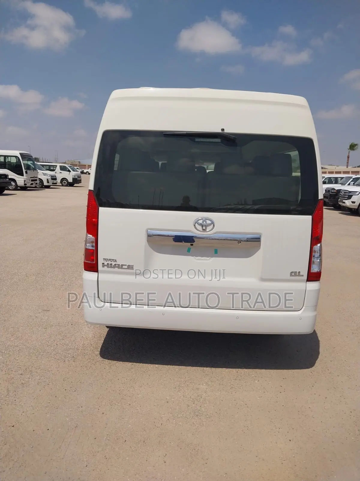 New Toyota HiAce 2024 White