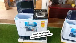 Big Lid Sigma 15kg Washing Machine Twin Tub Semi Automatic