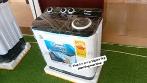 Spin Shower Sigma 7kg Washing Machine Twin Tub Semi Auto 7kg