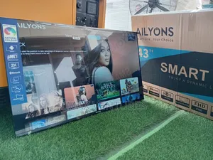 43 Inches Smart Android Tv Natural Sharp Colours Digital Satellite 43
