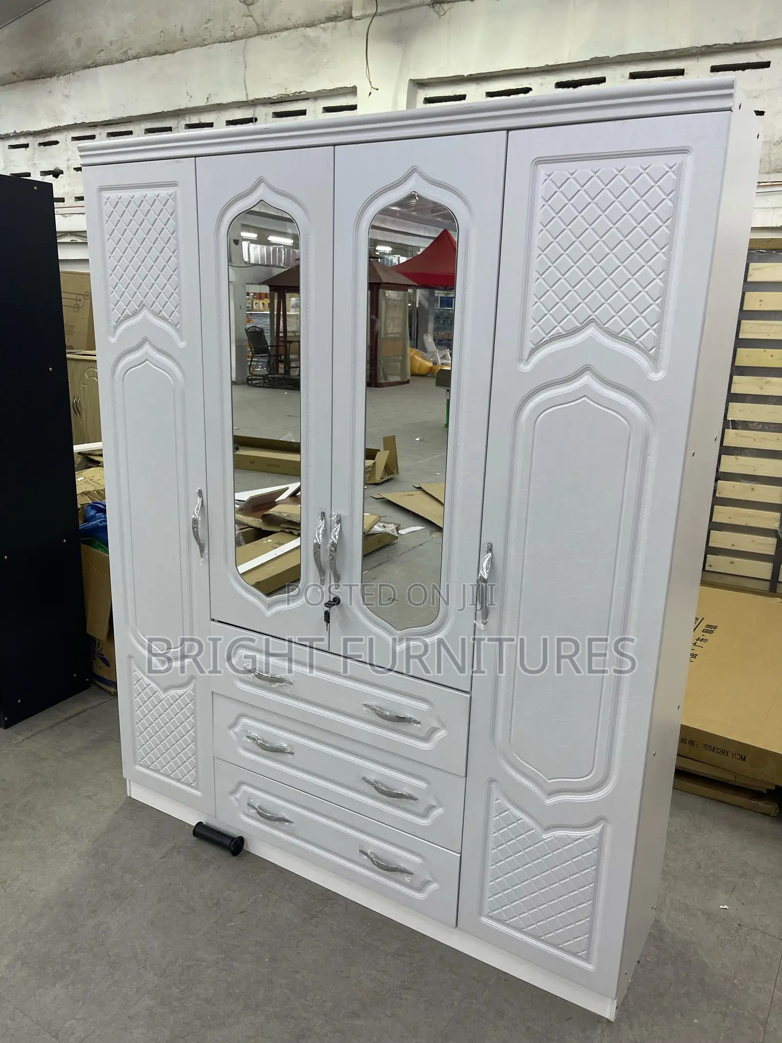 Wardrobe (4 Doors Foreign Wardrobe)