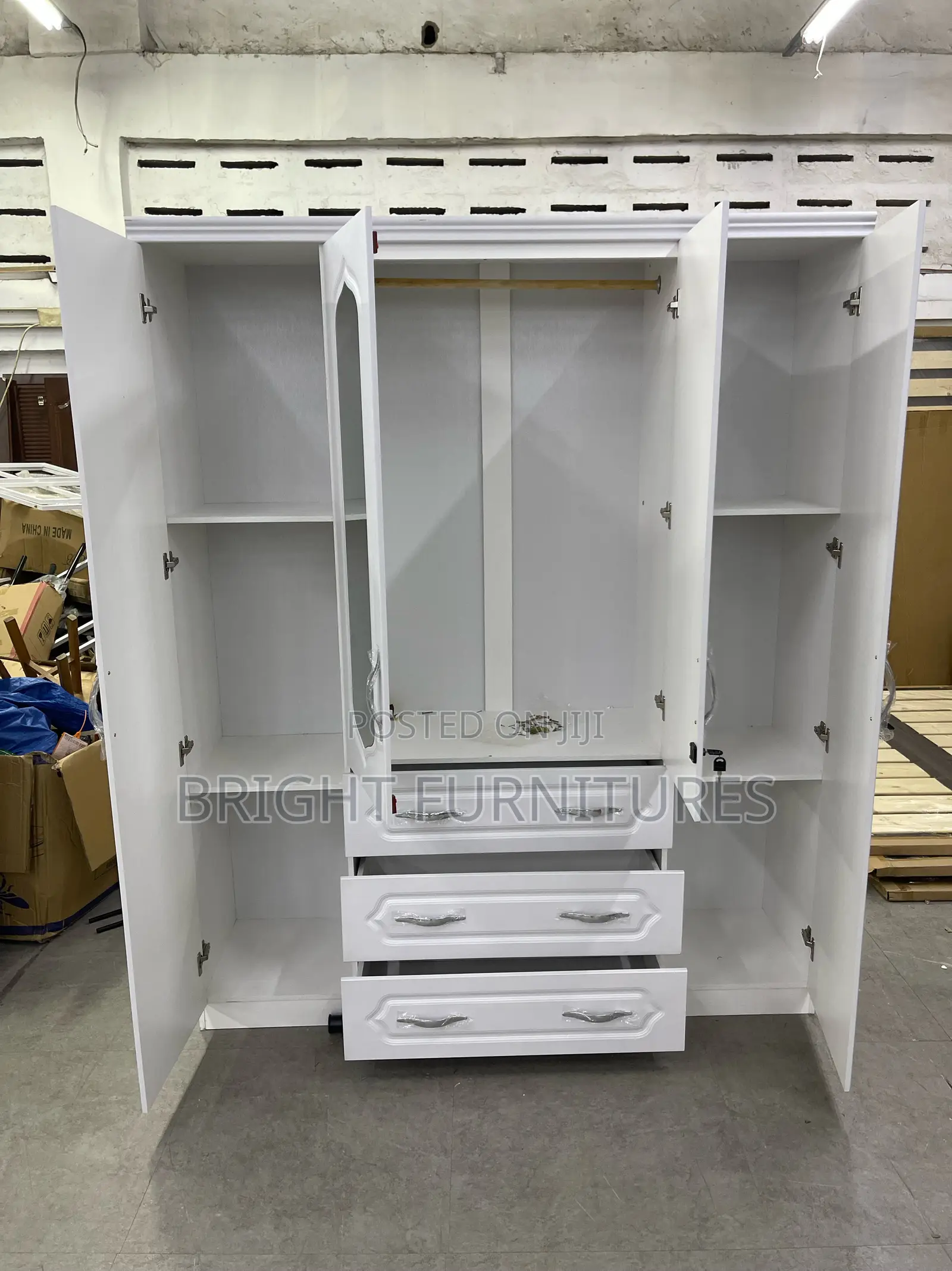 Wardrobe (4 Doors Foreign Wardrobe)