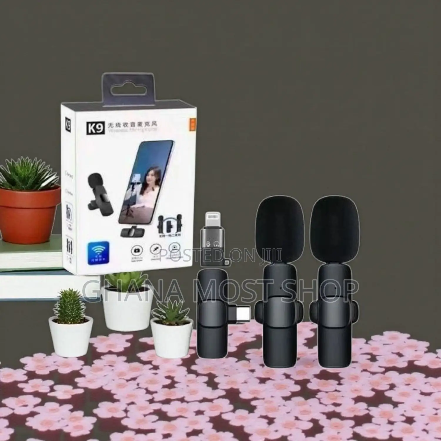 Long Battery Life 2 in 1 Wireless Microphone (64345)