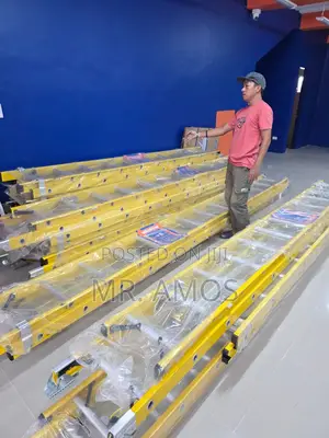 2x20 Steps Extension Fiberglass Ladder
