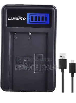 Durapro LCD en-El9/en-El9a Charger for Nikon D40 D40x D60 D3000 D5000