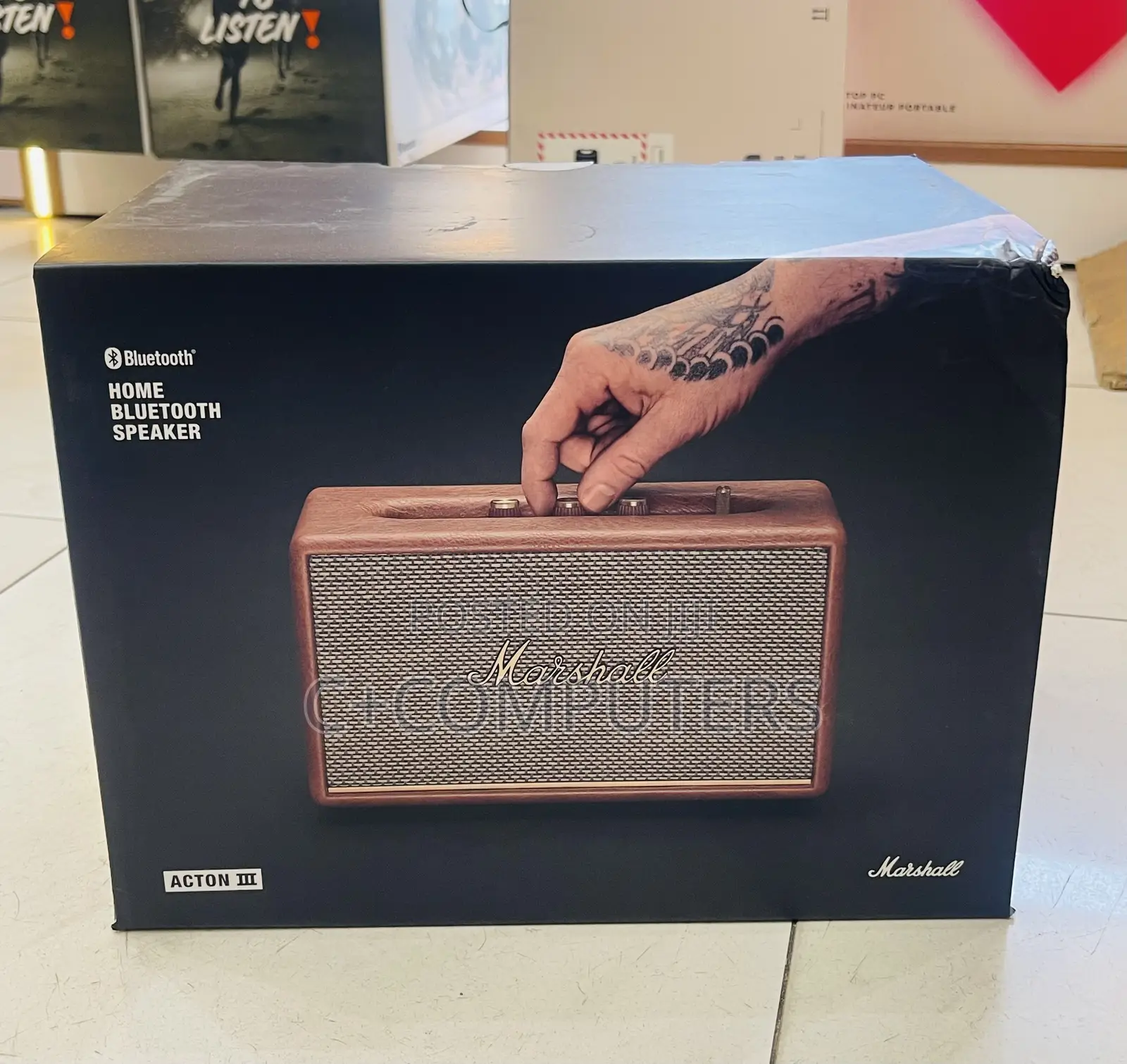 Marshall Acton Iii Retro-Styled Bluetooth Home Speaker