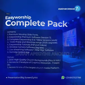 Easyworship Complete Pack