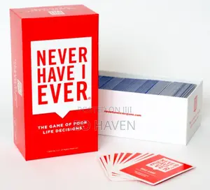 Never Have I Ever Card Game
