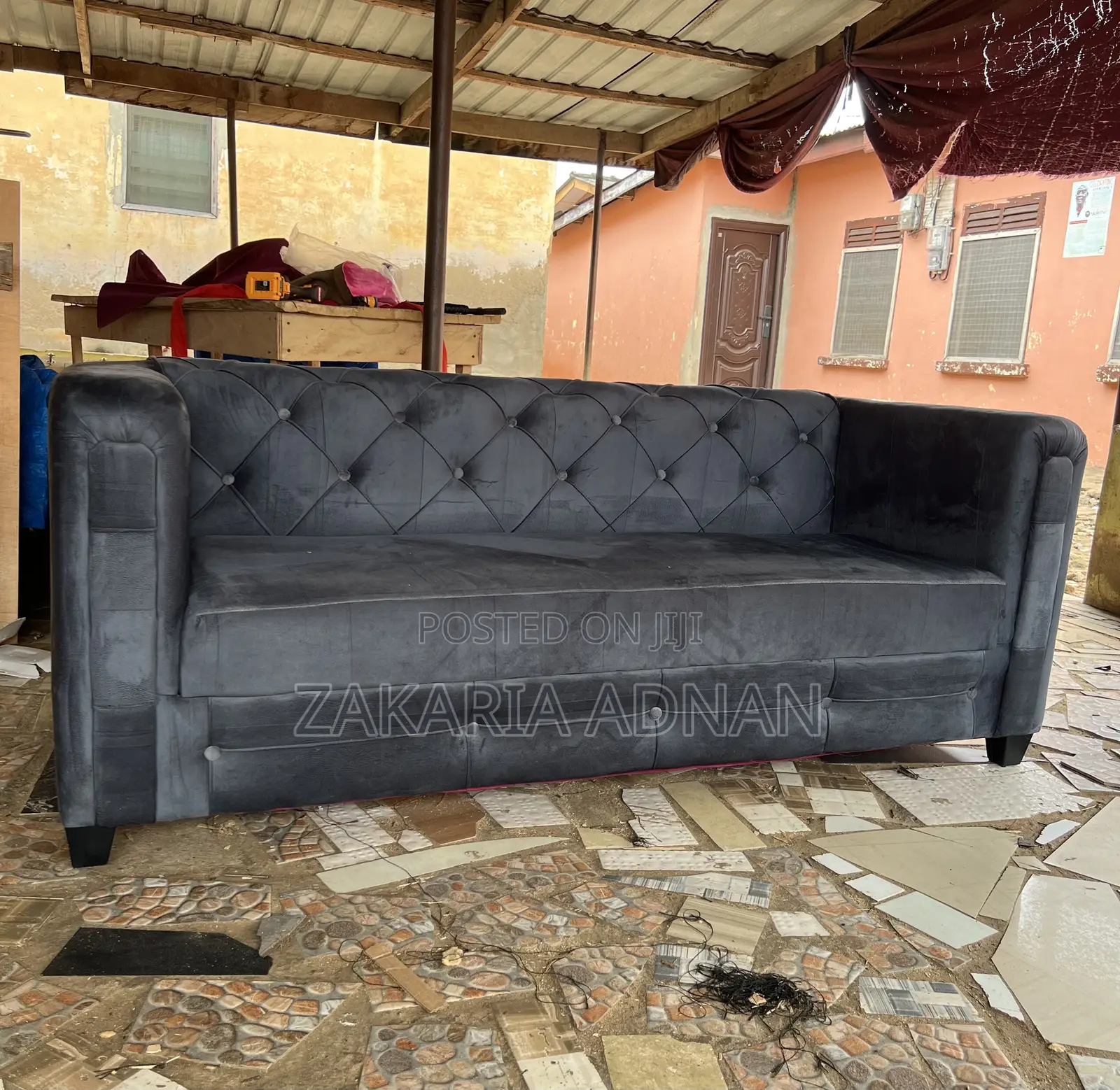 3in1 Furniture Sofa Dark Ash