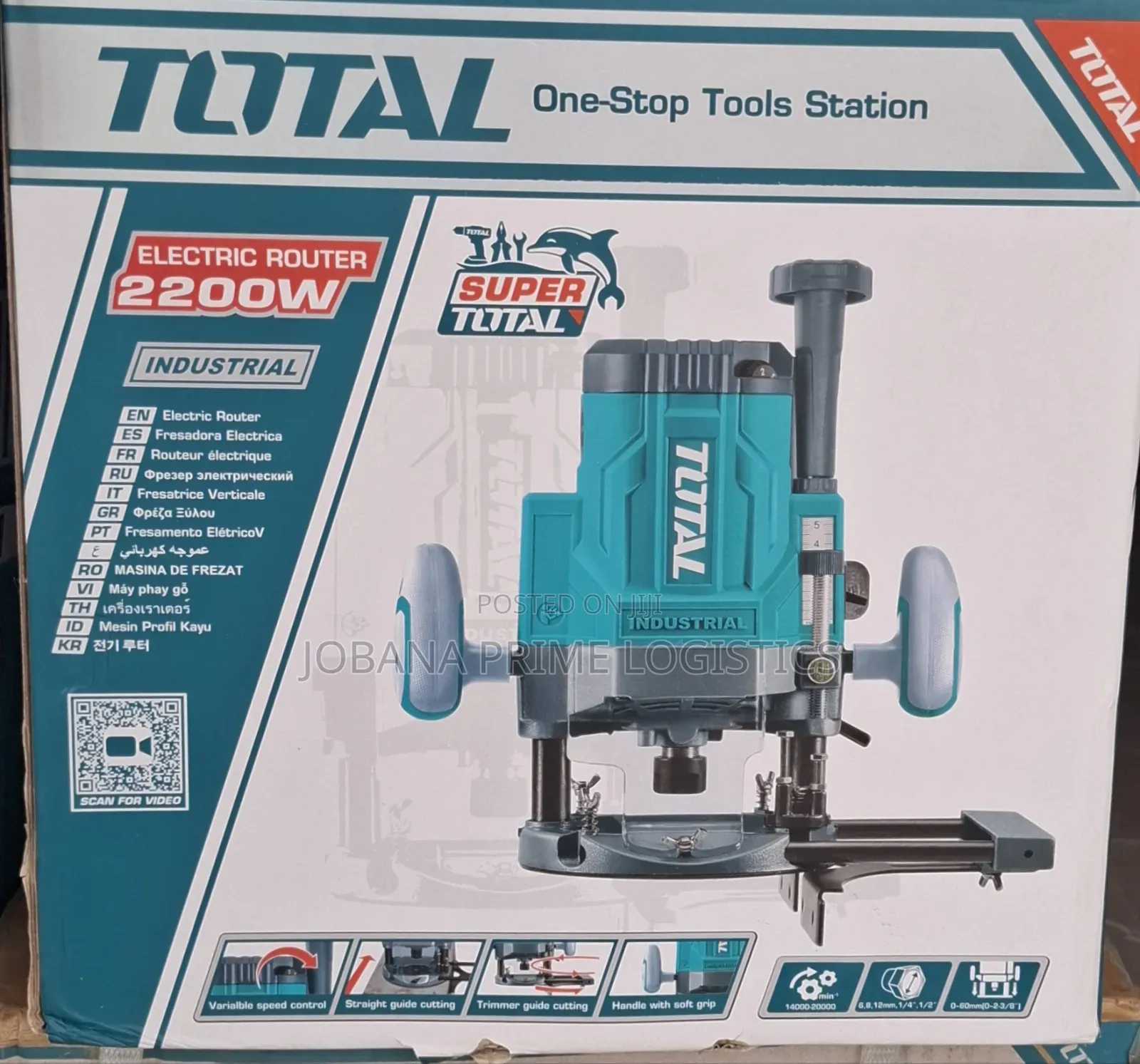 Total 2200w Electric Router