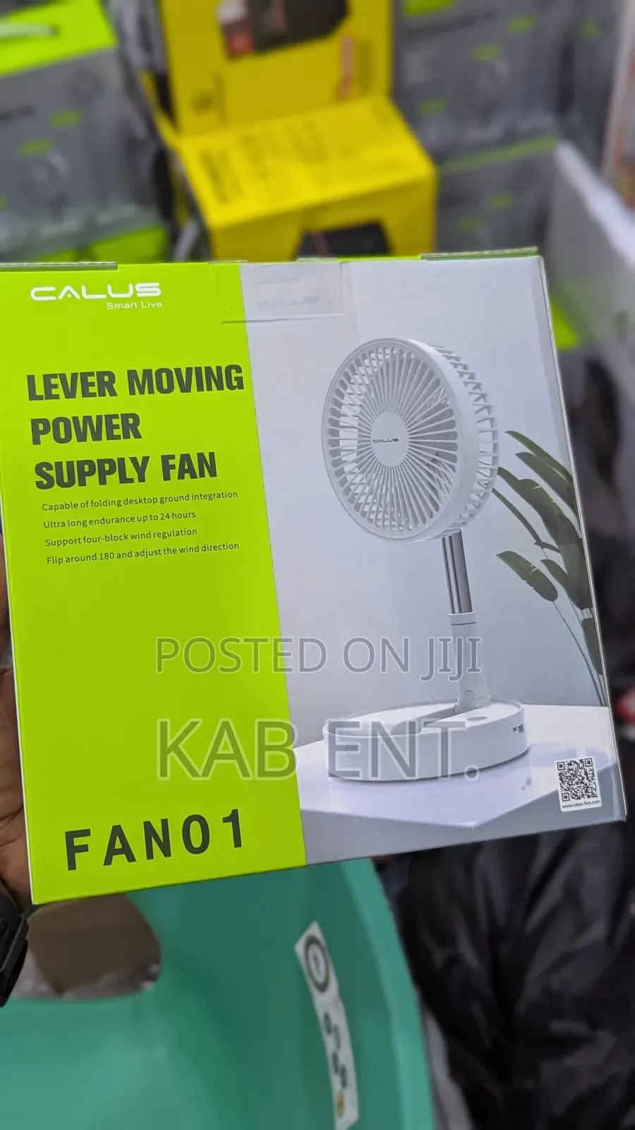 Calus Adjustable Portable Fan