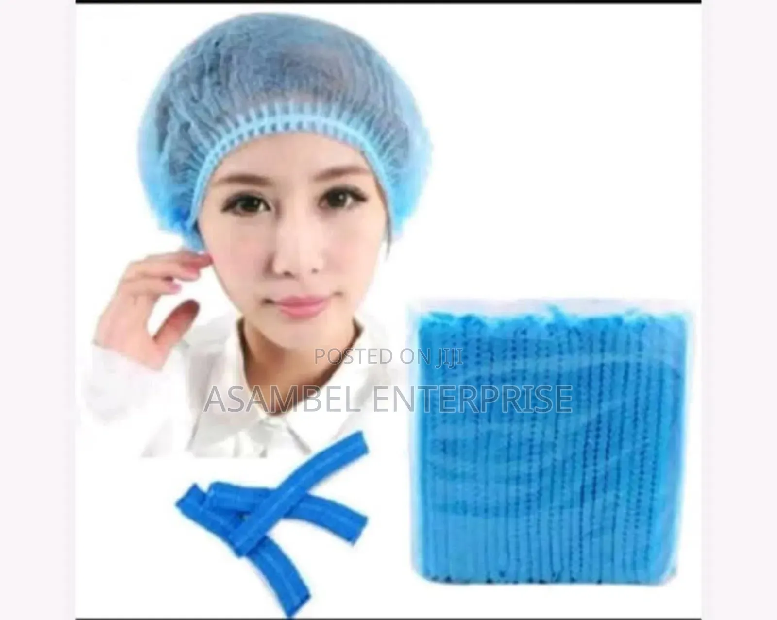 Disposable Hair Net/Cover or Nurses Cap