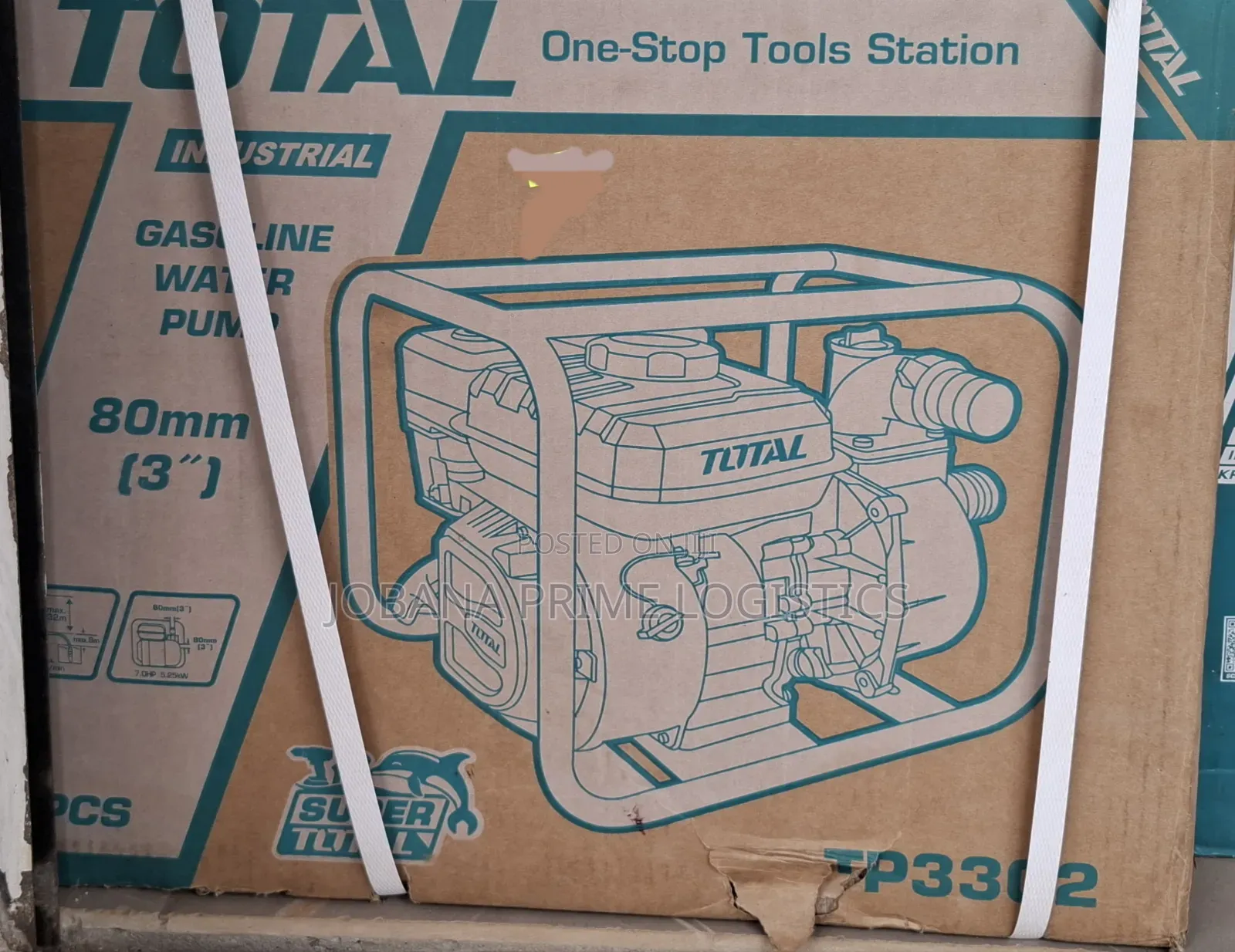 Total 3" Water Pump (Gasoline)