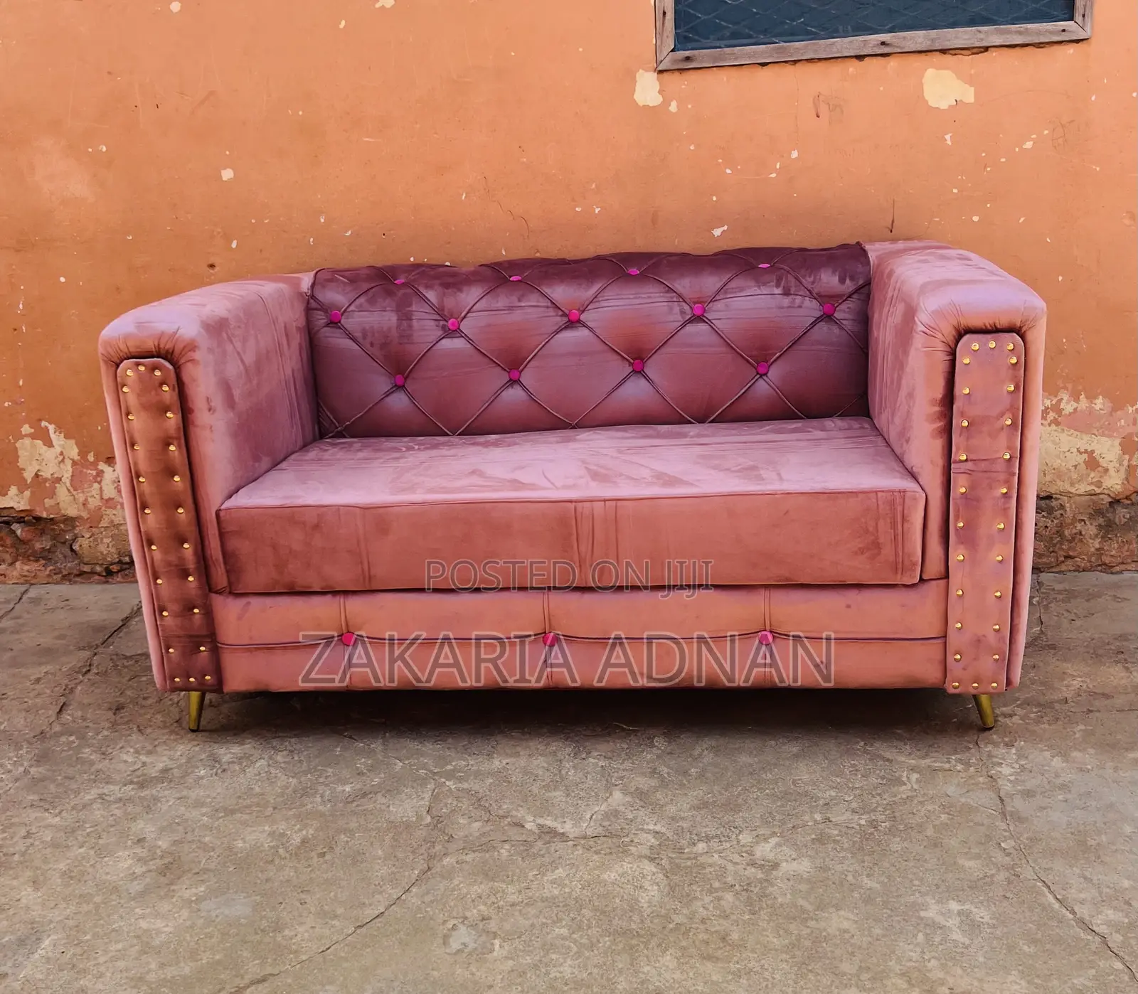 2in1 Sofa Furniture Baby Pink