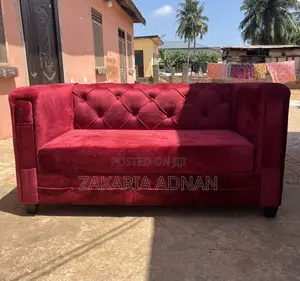 Wine Color 2in1 Sofa