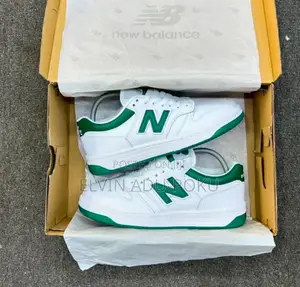 New Balance Low Sneaker “ Pine Green & White “ Sneaker