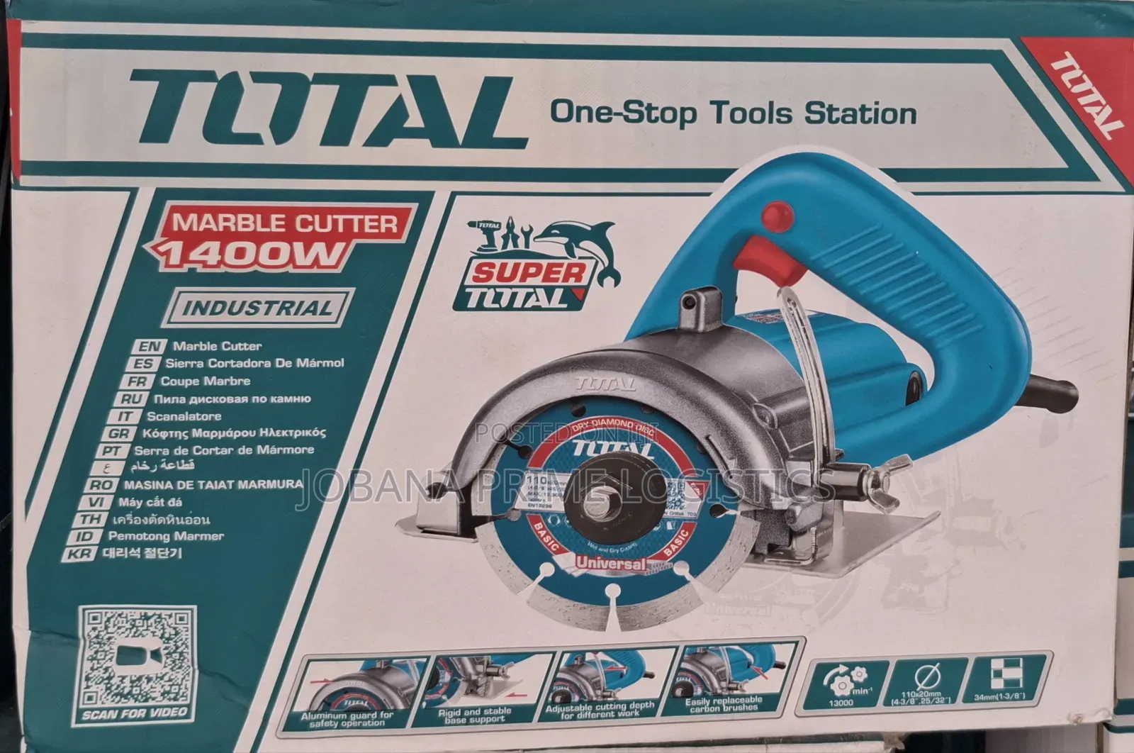 Total 1400w Marble Cutter