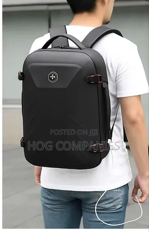 Waterproof Laptop Backpack Travel School Usb Port Bag -Fast Delivery