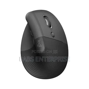 Logitech Lift Wireless Vertical Ergonomic Mouse-graphite