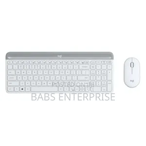Logitech Mk470 Slim Wireless Combo-off White