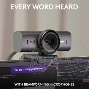 Logitech Mx Brio 4k Ultra Hd Usb Webcam 2.4ghz Graphite