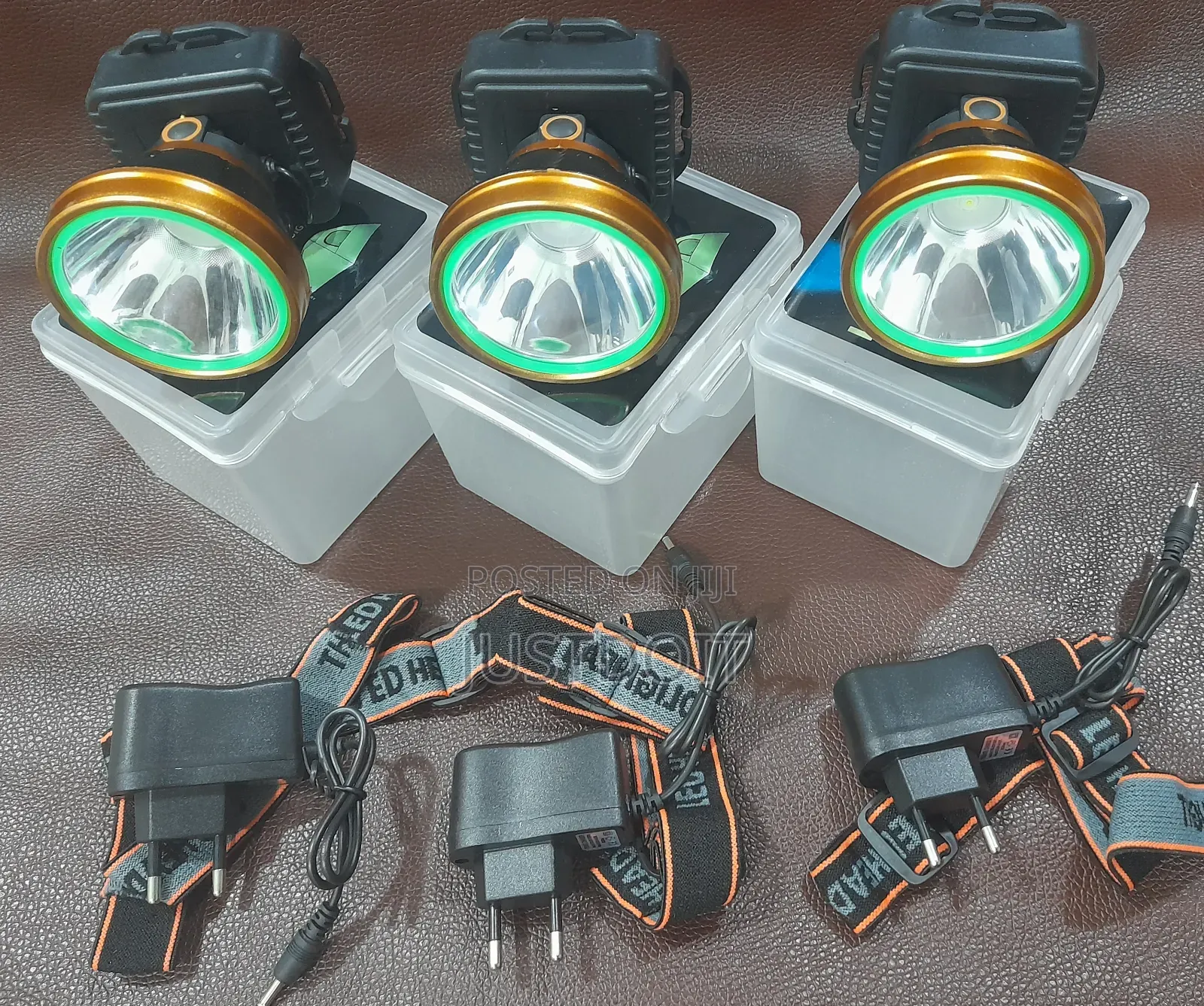 Special Promo – 3 Zj-1805 Led Headlamps
