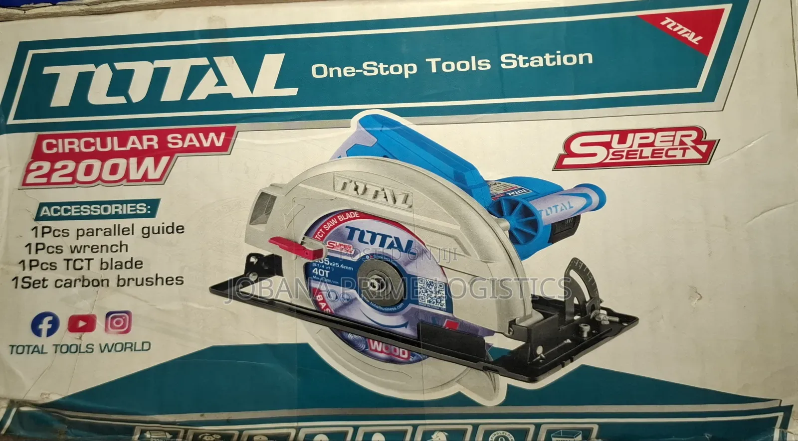 Total 2200w Circular Saw