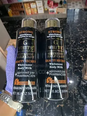 G White Paris Beauty Secret Whitening Body Milk.