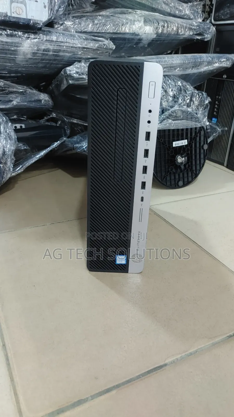 Desktop Computer HP EliteDesk 800 G4 8GB Intel Core i5 HDD 500GB