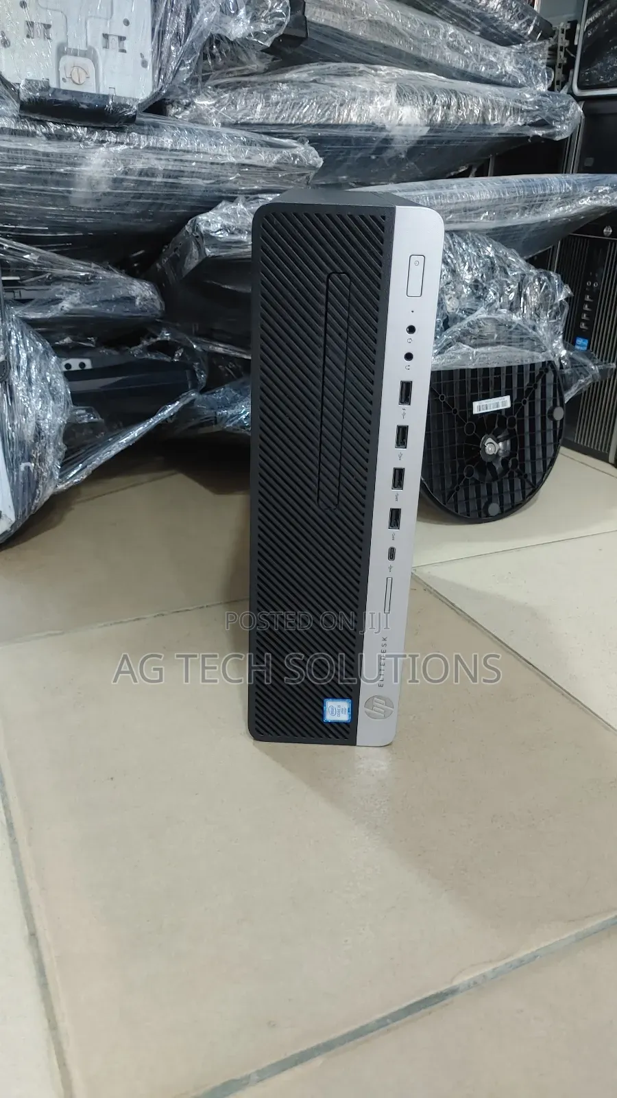 Desktop Computer HP EliteDesk 800 G4 8GB Intel Core i5 HDD 500GB