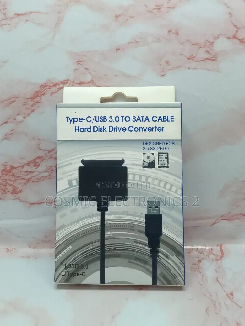 Type-C/Usb 3.0 to Sata Hard Disk Drive Converter Cable