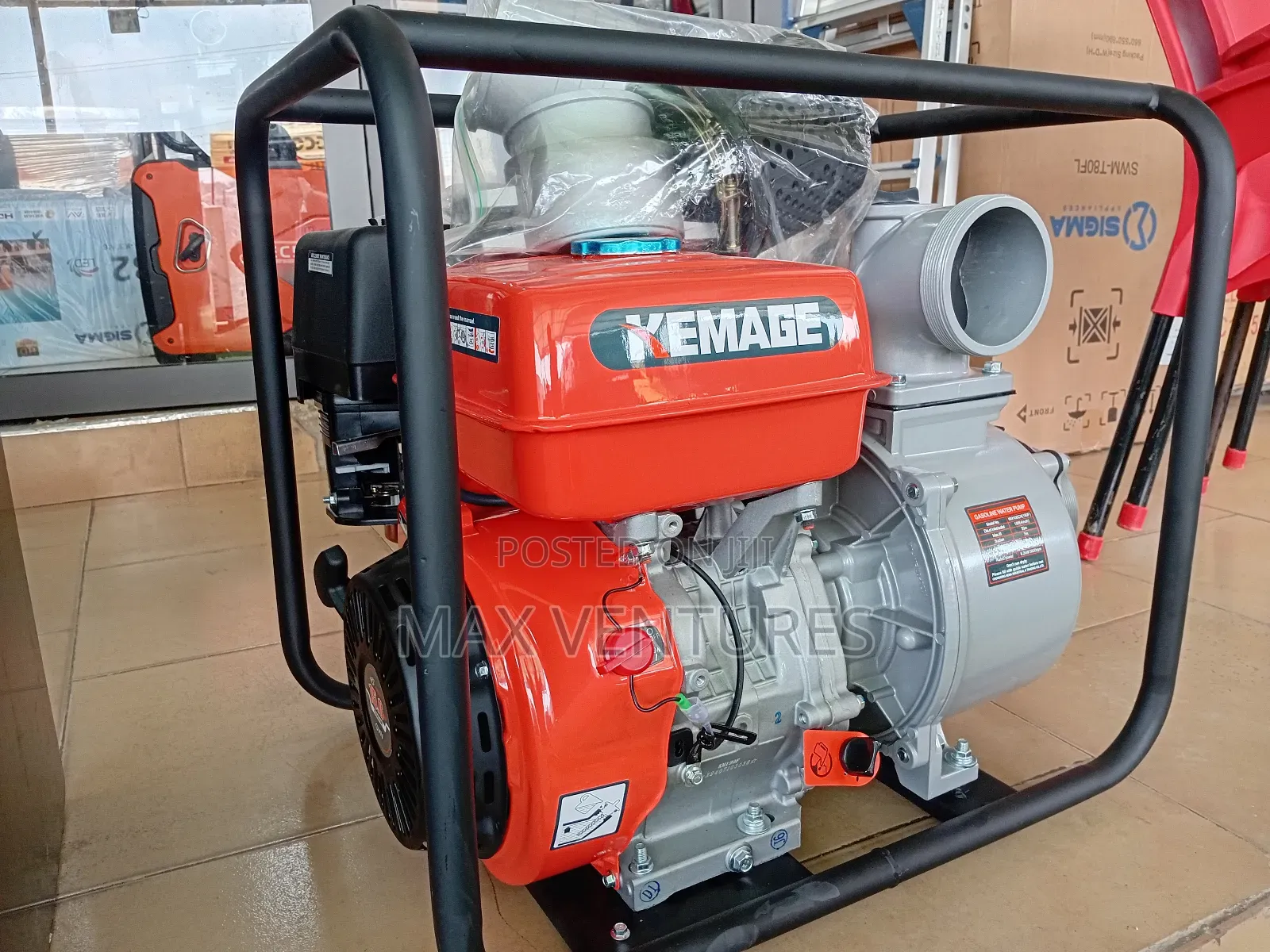 Fresh in Box Kemage 4" Water Pump Petrol 4 Inches Farming Purposes