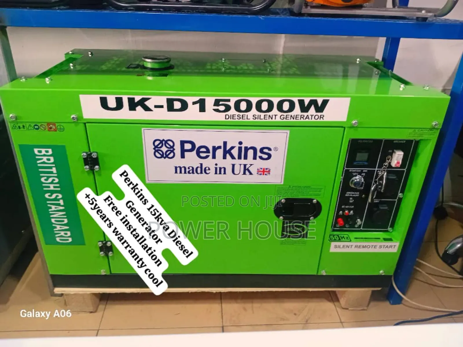 Energetic Power Perkins Diesel Generator 15kva Silent Perkins 15kva