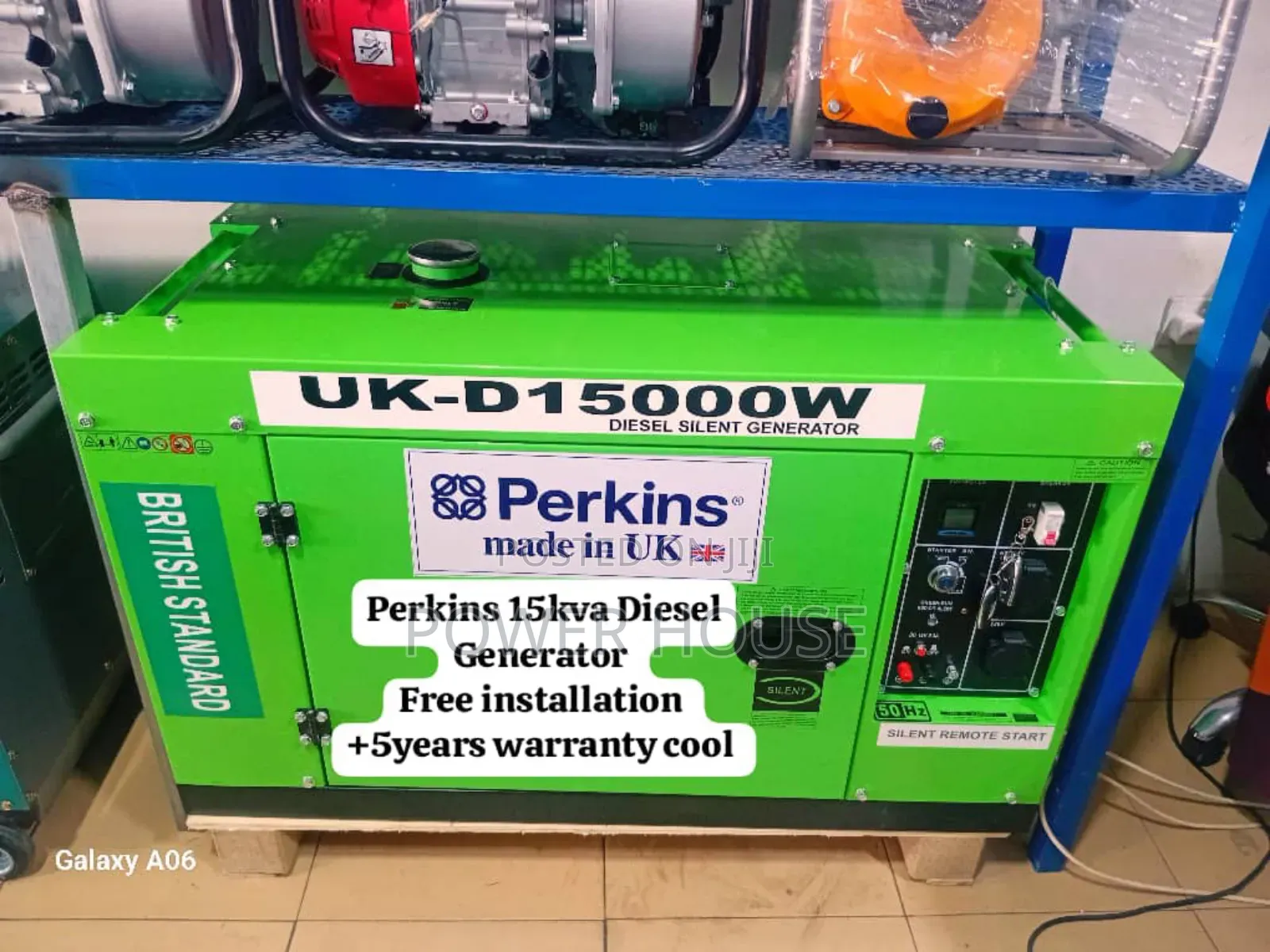 Dream Reality Perkins Diesel Generator 15kva Silent Perkins 15kva