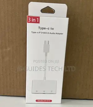 3-in-1 Type-C to 3.5mm Audio Adapter