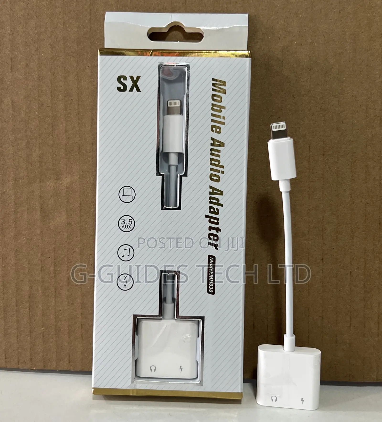 iPhone to 3.5mm Aux Audio Adapter, iPhone Mobile Audio Adapter