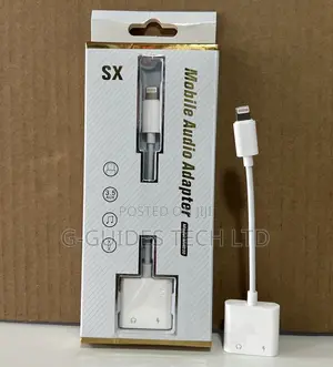 iPhone to 3.5mm Aux Audio Adapter, iPhone Mobile Audio Adapter